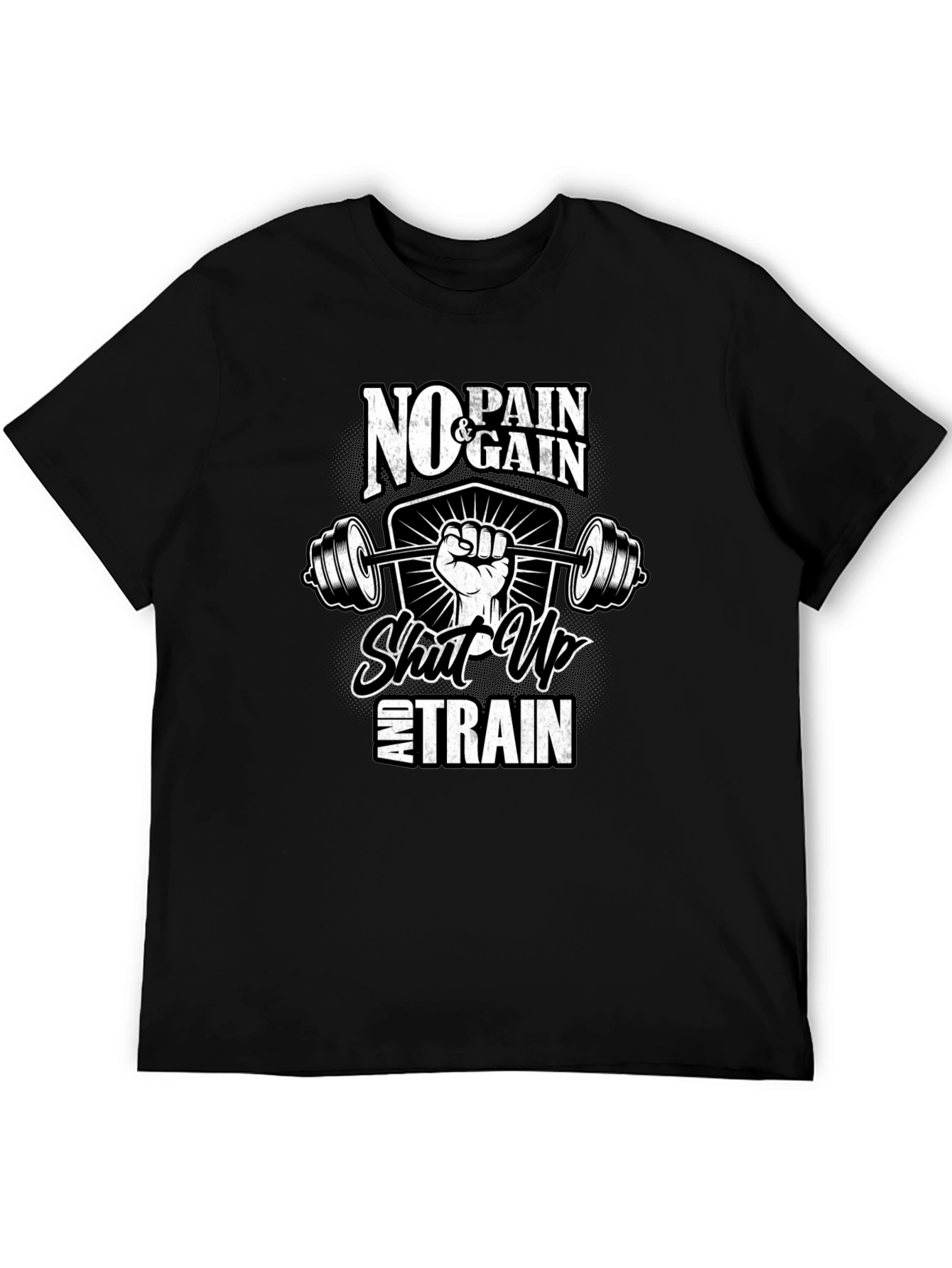 No Pain No Gain Gym Workout T-Shirt