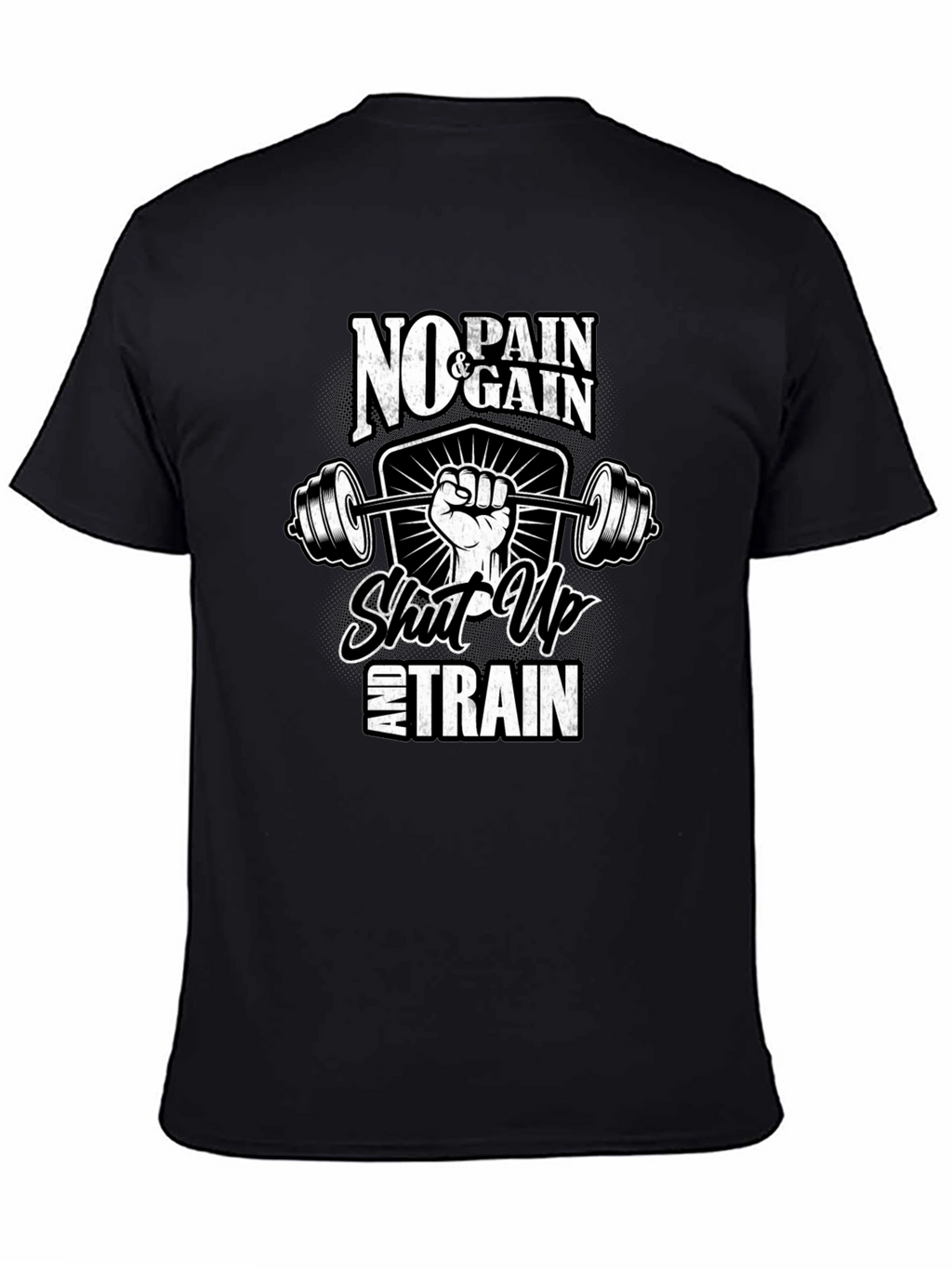 No Pain No Gain Gym Workout T-Shirt