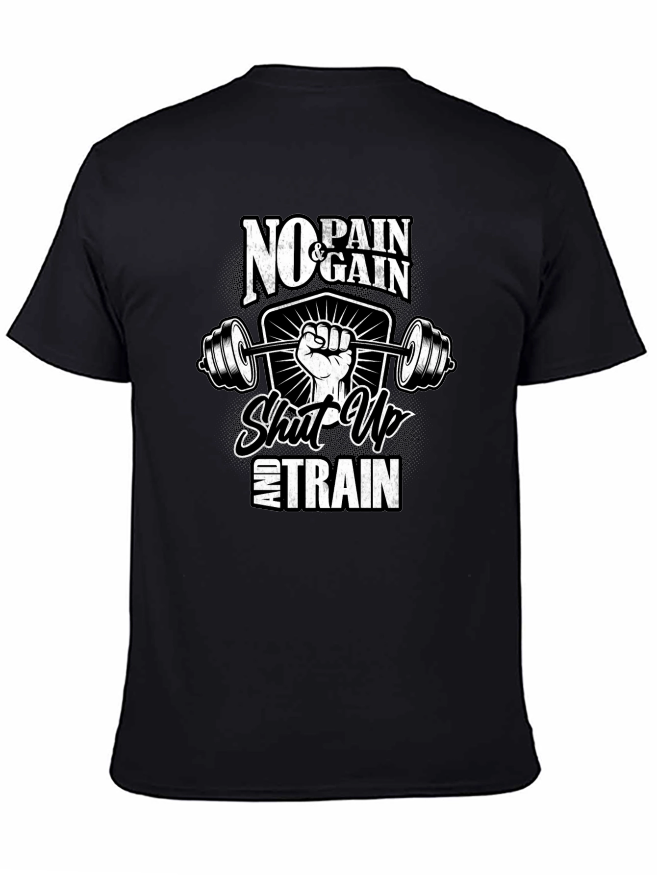 No Pain No Gain Gym Workout T-Shirt