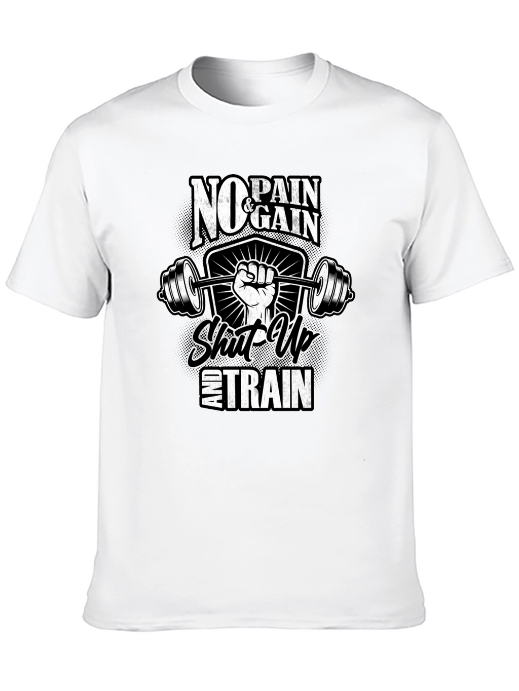 No Pain No Gain Gym Workout T-Shirt