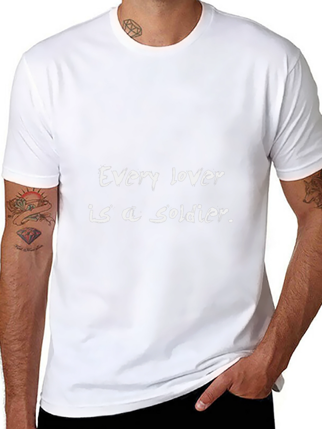 Every Lover is a Soldier Graphic T-Shirt