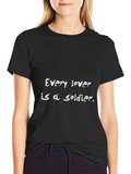 Every Lover is a Soldier Graphic T-Shirt