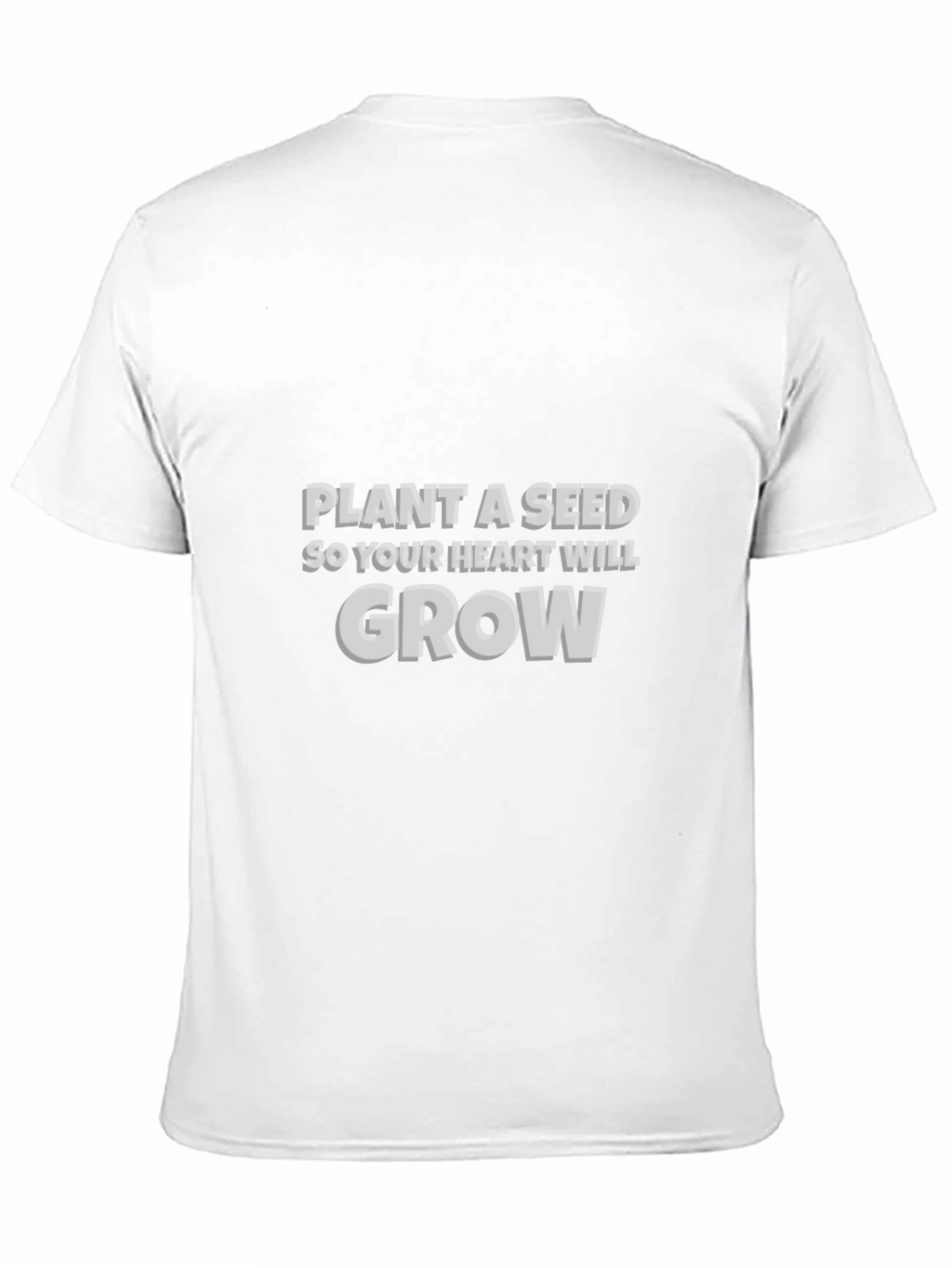 Plant a Seed Graphic Tee - Inspirational Black T-Shirt