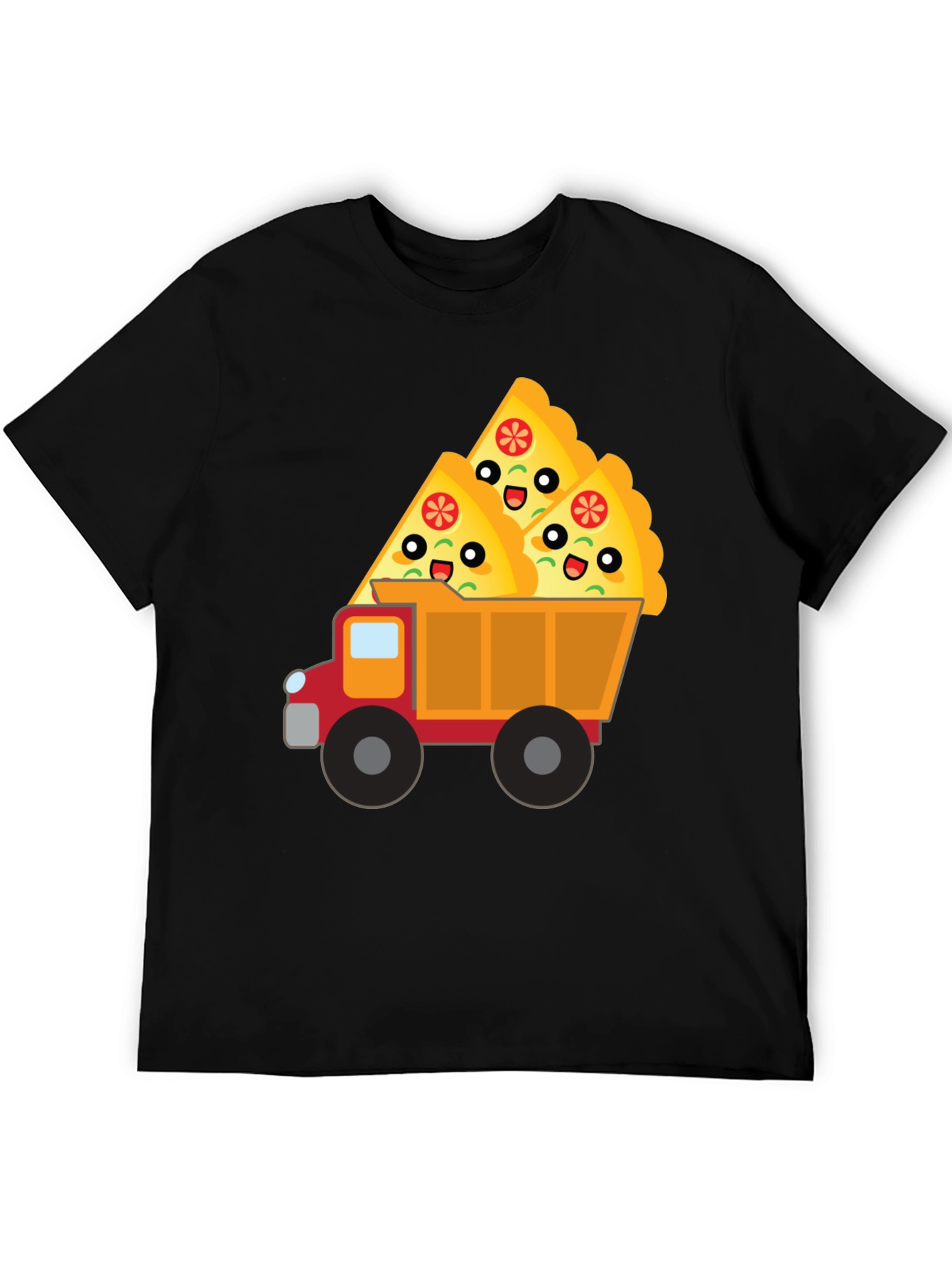 Pizza Truck T-Shirt - Novelty Food Tee