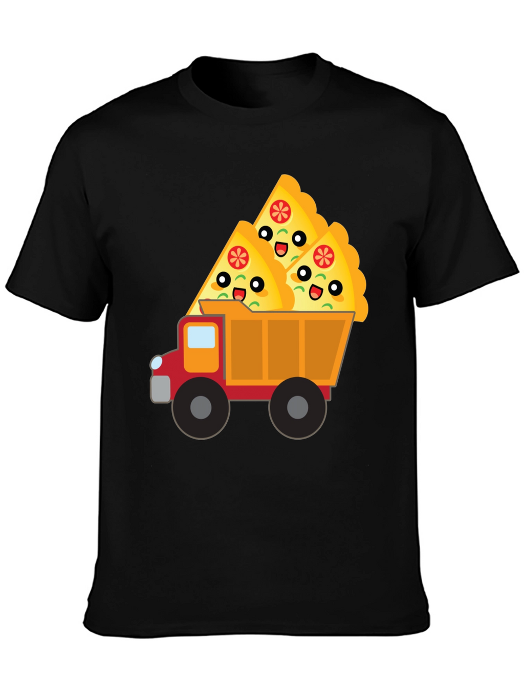 Pizza Truck T-Shirt - Novelty Food Tee