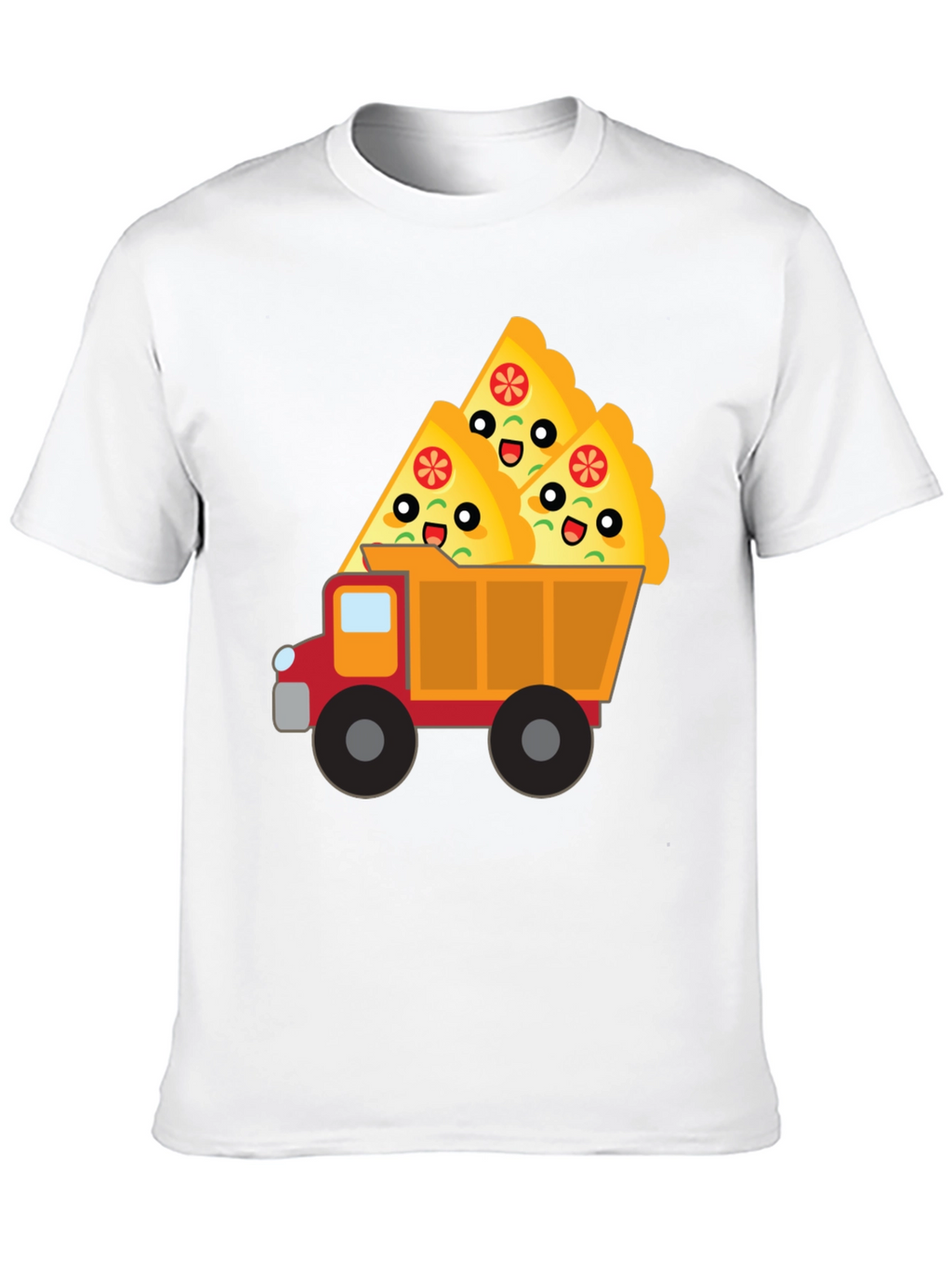 Pizza Truck T-Shirt - Novelty Food Tee
