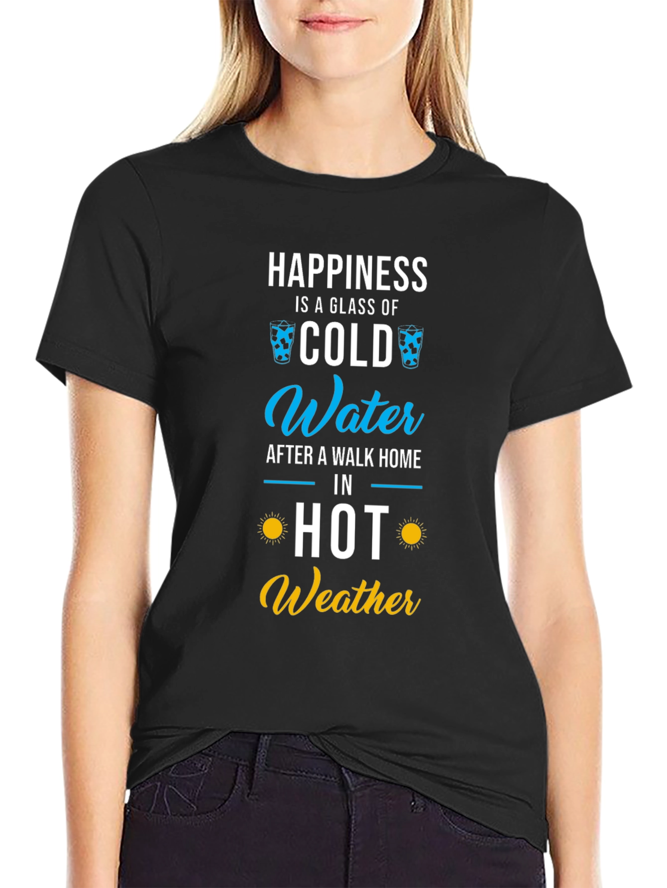 Happiness Cold Water T-Shirt - Summer Fun!