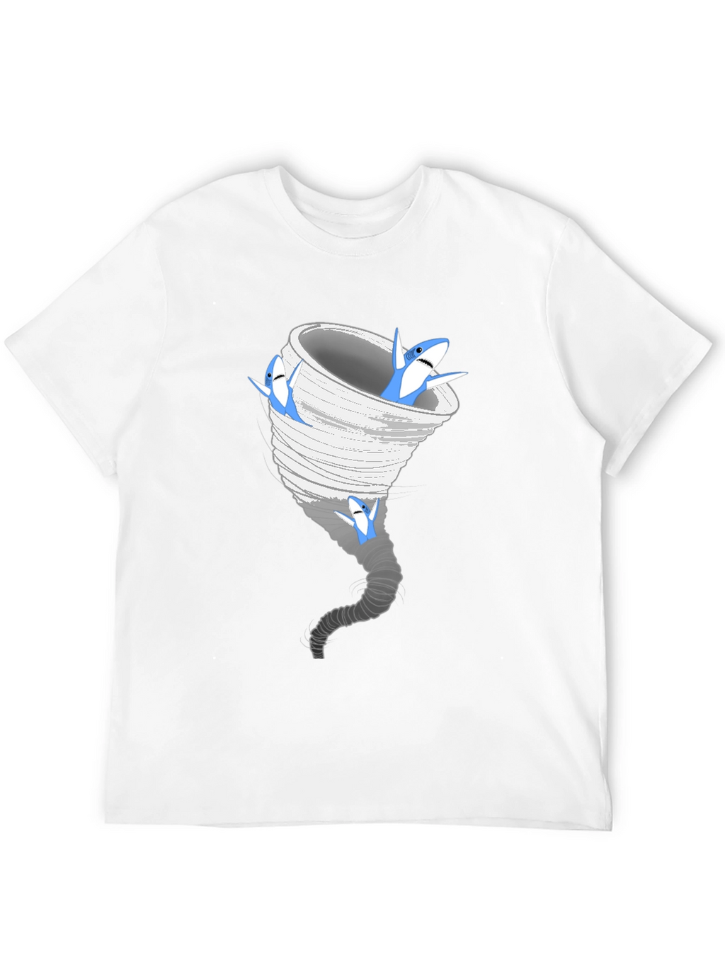 Sharknado T-Shirt - Funny Tornado Graphic Tee