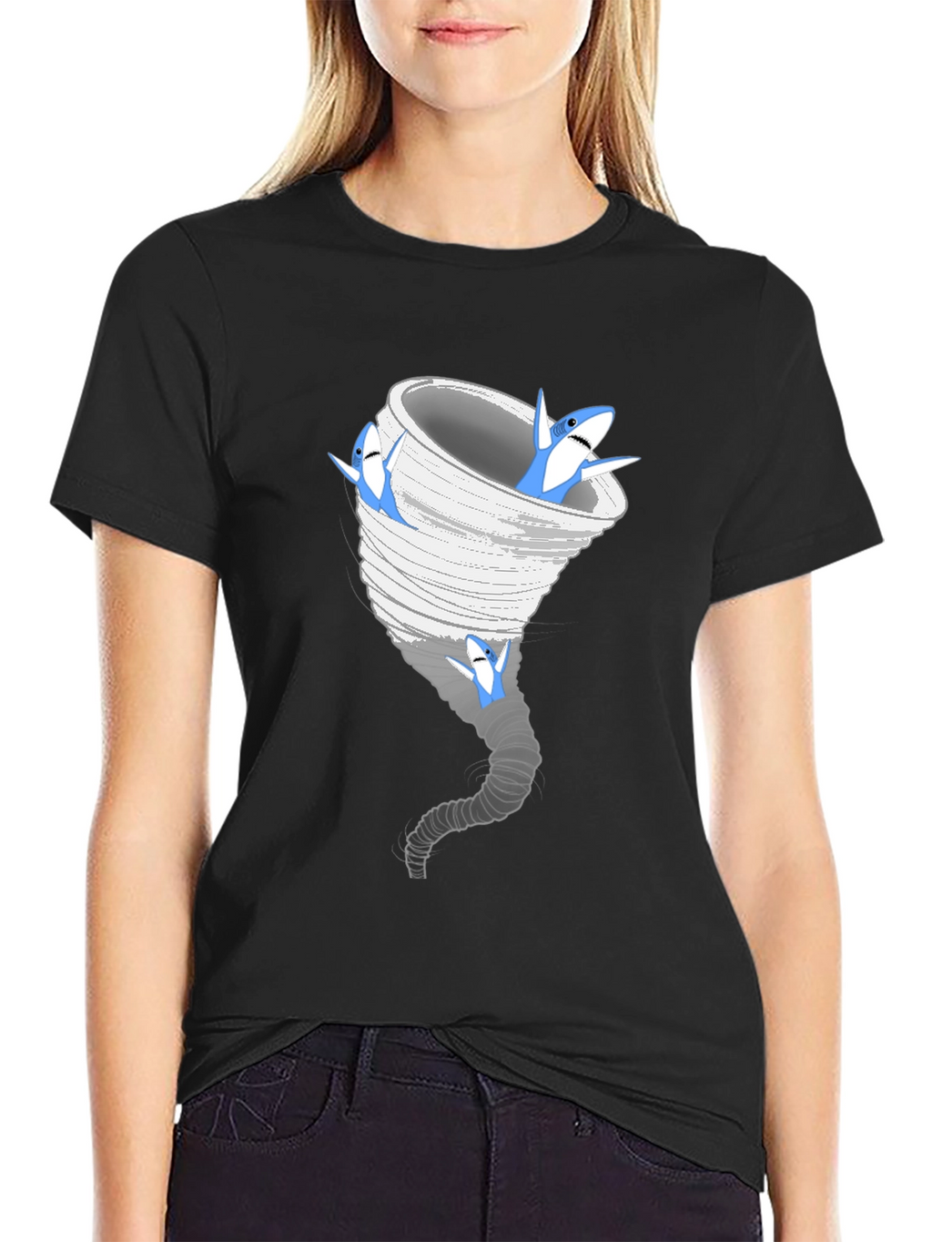 Sharknado T-Shirt - Funny Tornado Graphic Tee