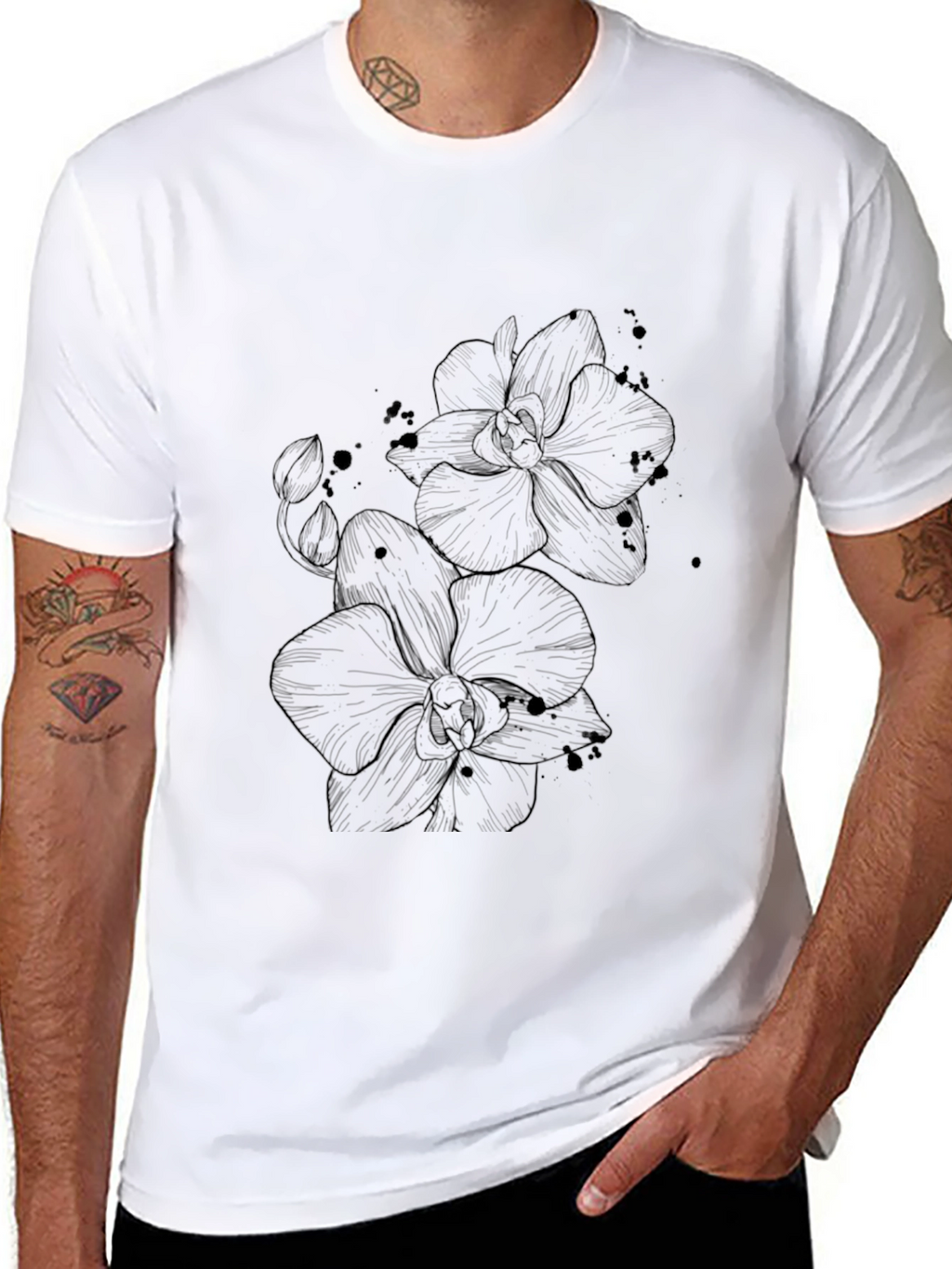 Black Orchid Graphic Tee