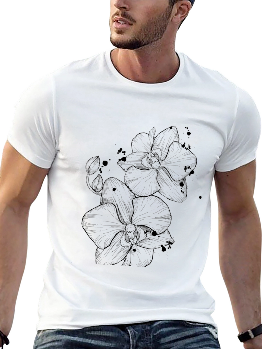 Black Orchid Graphic Tee