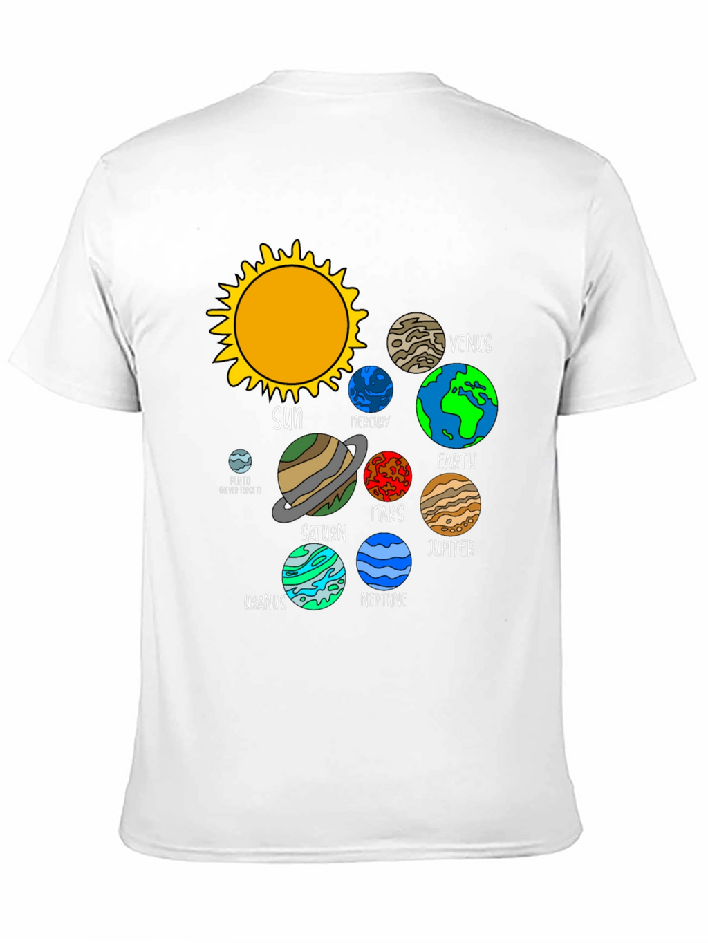 Solar System Planets T-Shirt - Astronomy Graphic Tee