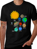 Solar System Planets T-Shirt - Astronomy Graphic Tee