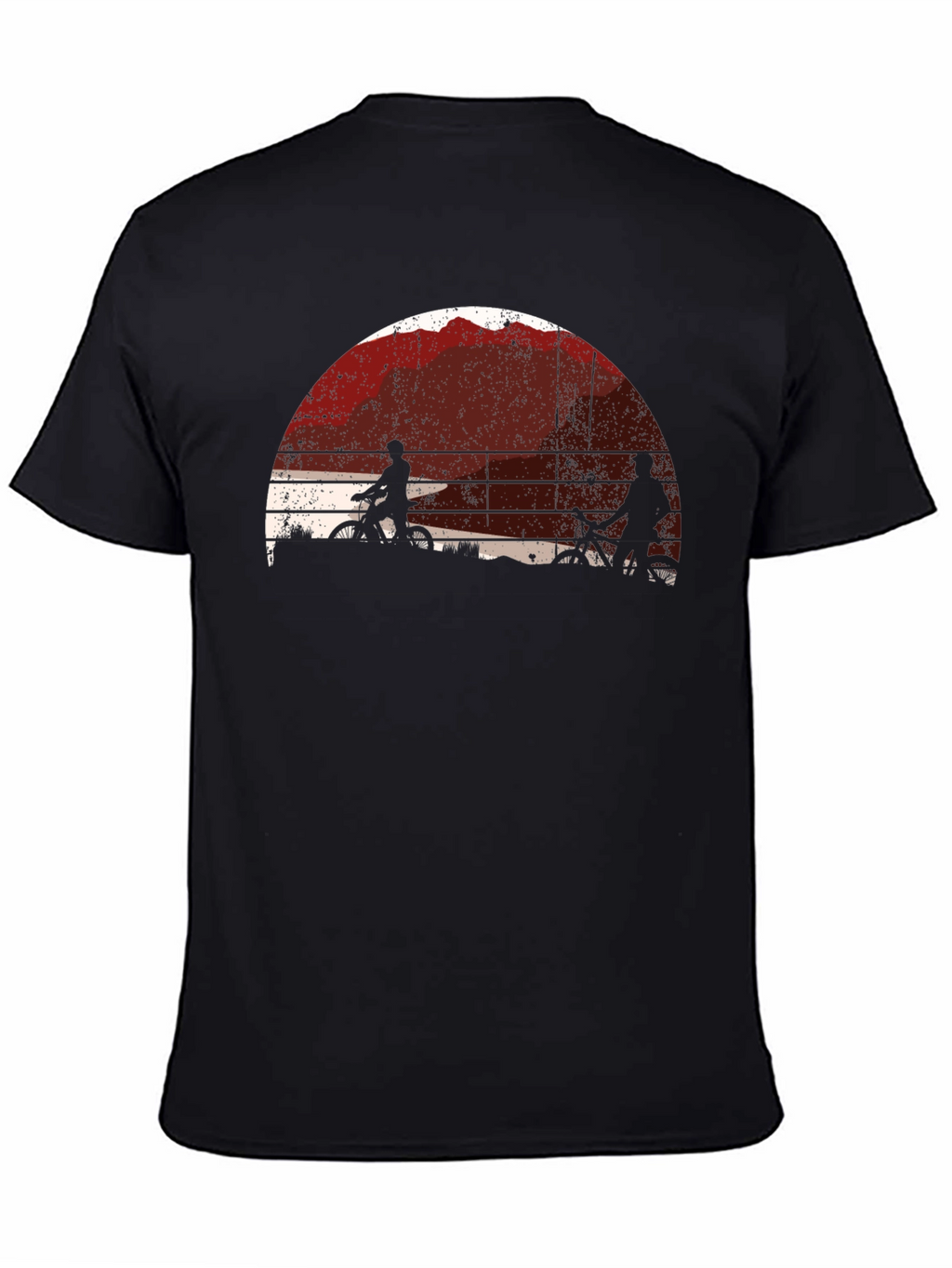 Retro Sunset Bike Riders T-Shirt