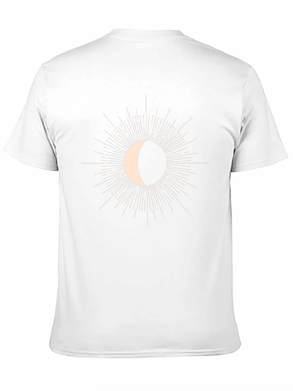 Celestial Crescent Moon Graphic Tee