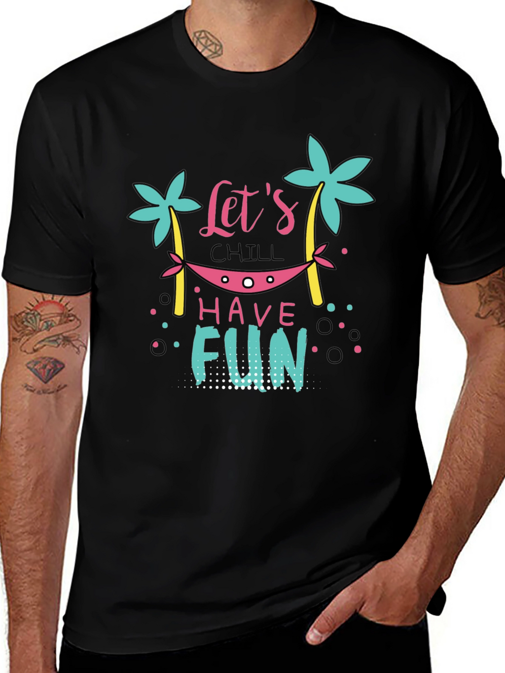 Chill Vibes T-Shirt - Lets Have Fun Graphic Tee