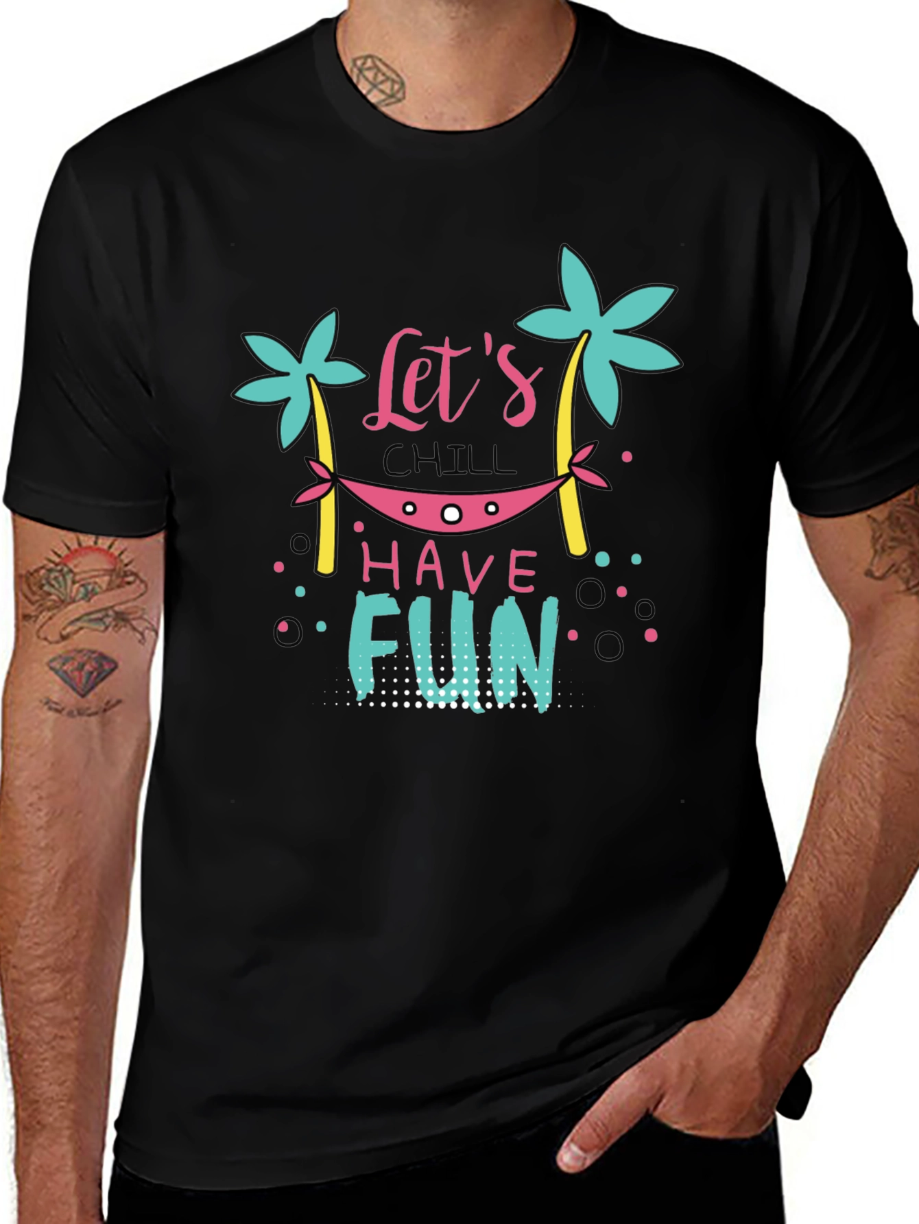 Chill Vibes T-Shirt - Lets Have Fun Graphic Tee