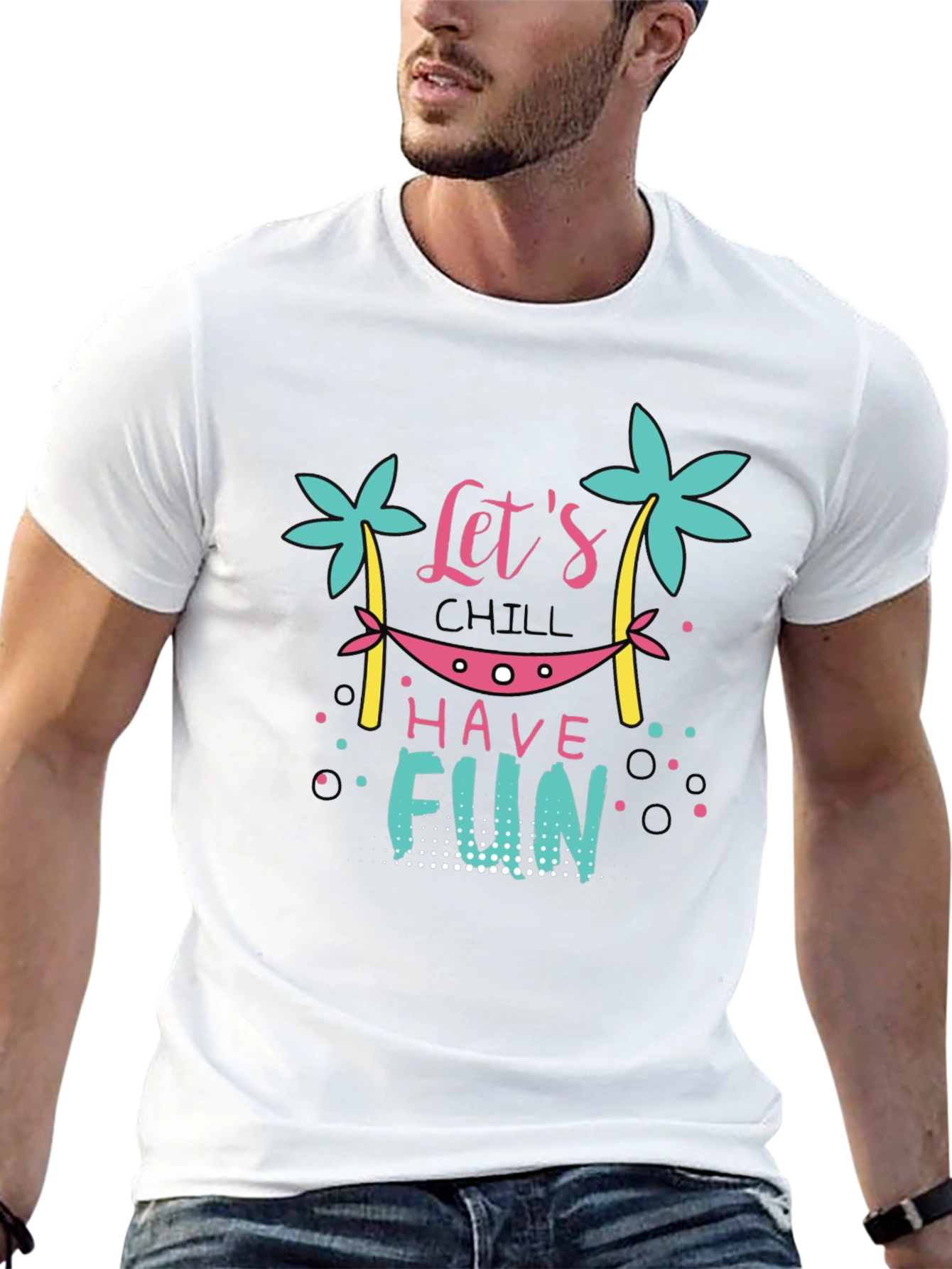 Chill Vibes T-Shirt - Lets Have Fun Graphic Tee