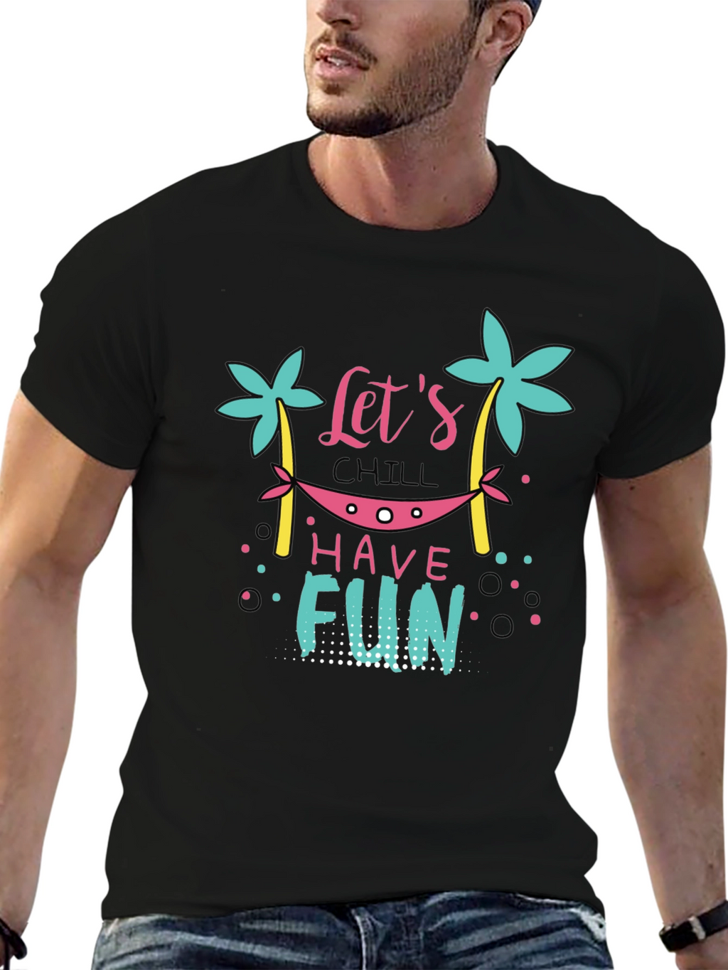 Chill Vibes T-Shirt - Lets Have Fun Graphic Tee