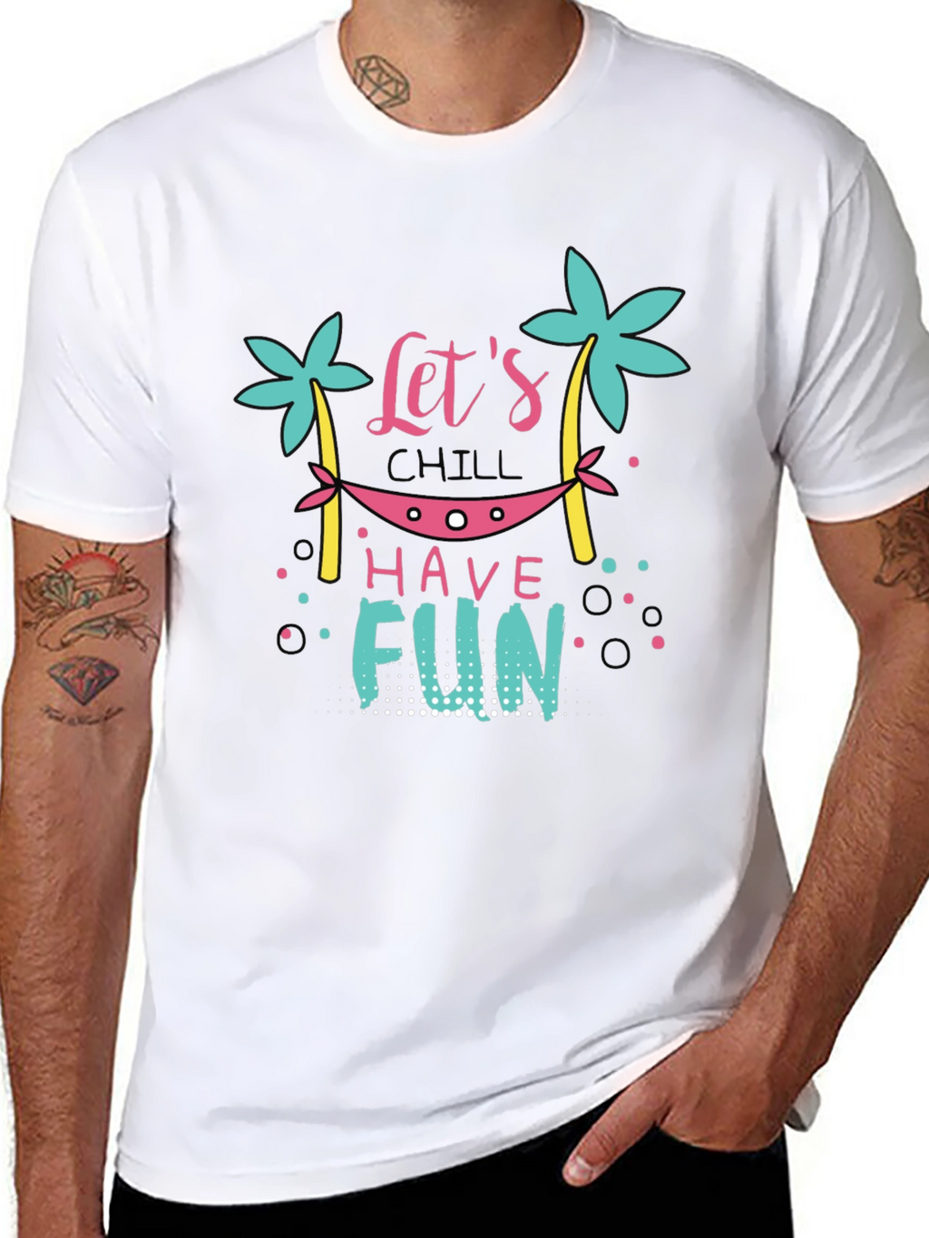 Chill Vibes T-Shirt - Lets Have Fun Graphic Tee