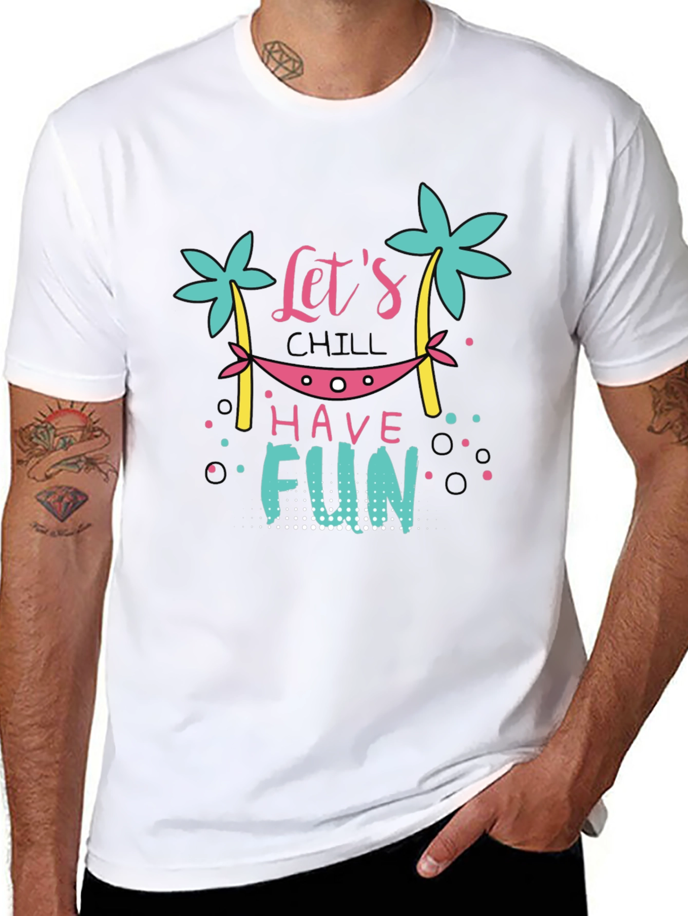 Chill Vibes T-Shirt - Lets Have Fun Graphic Tee