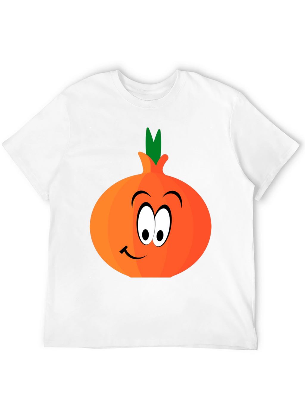 Cartoon Onion Graphic Tee - Fun Food Shirt