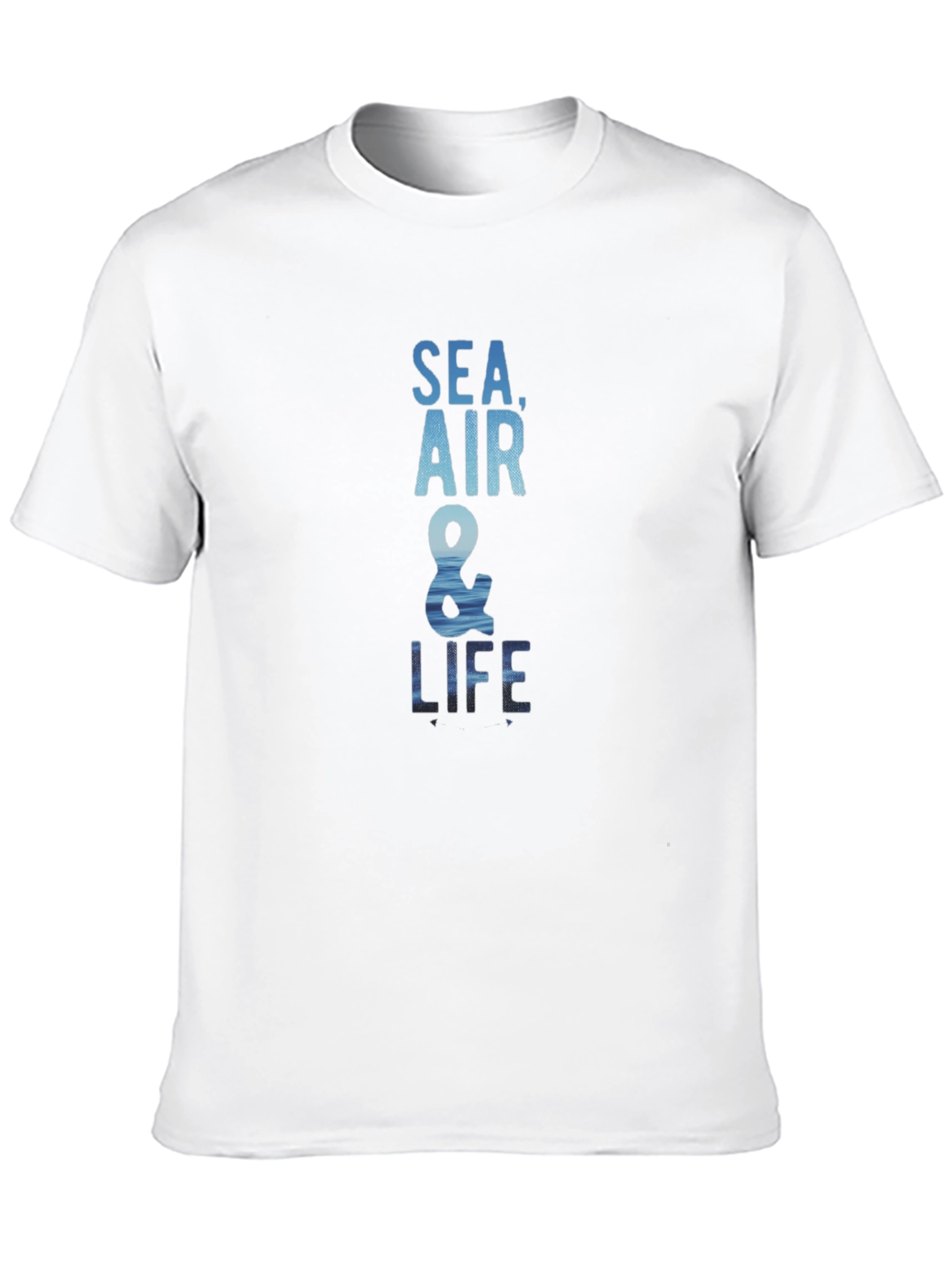 Sea Air & Life Graphic T-Shirt