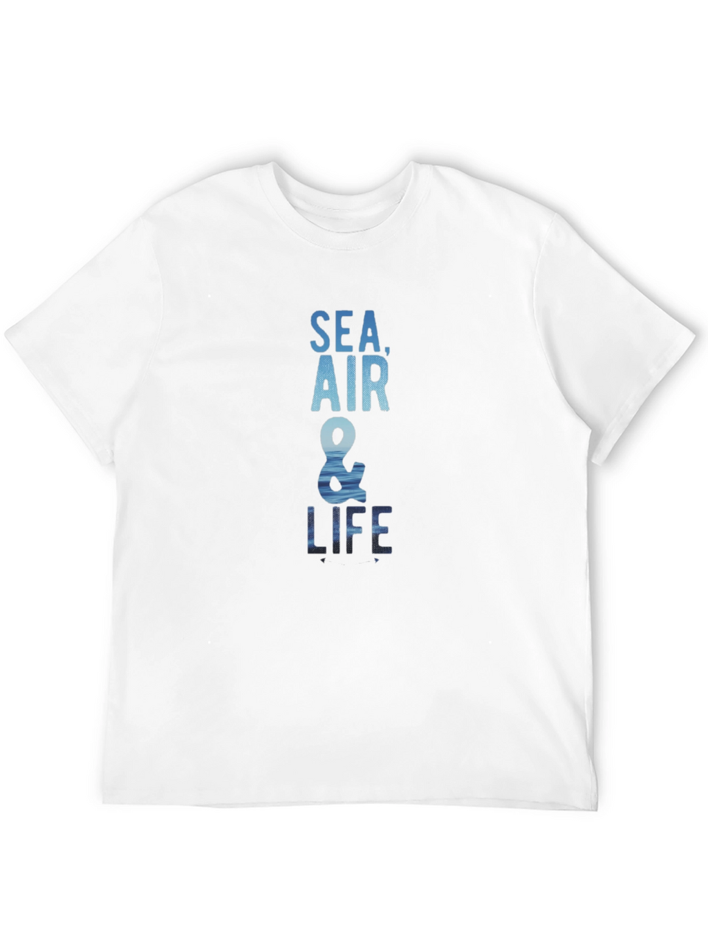 Sea Air & Life Graphic T-Shirt