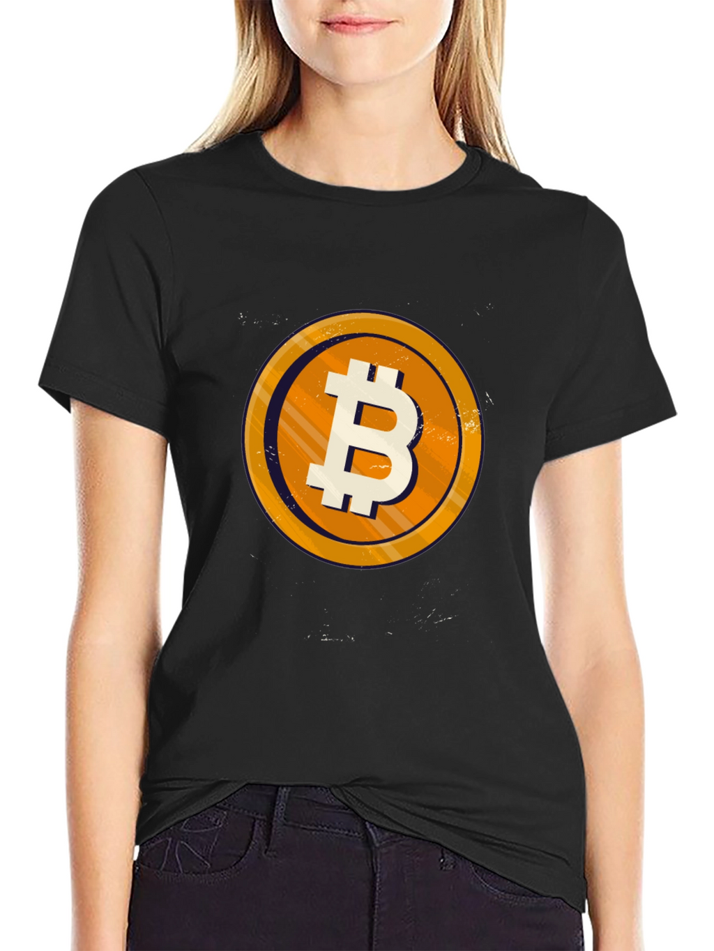 Bitcoin Graphic Tee - Crypto Black T-Shirt