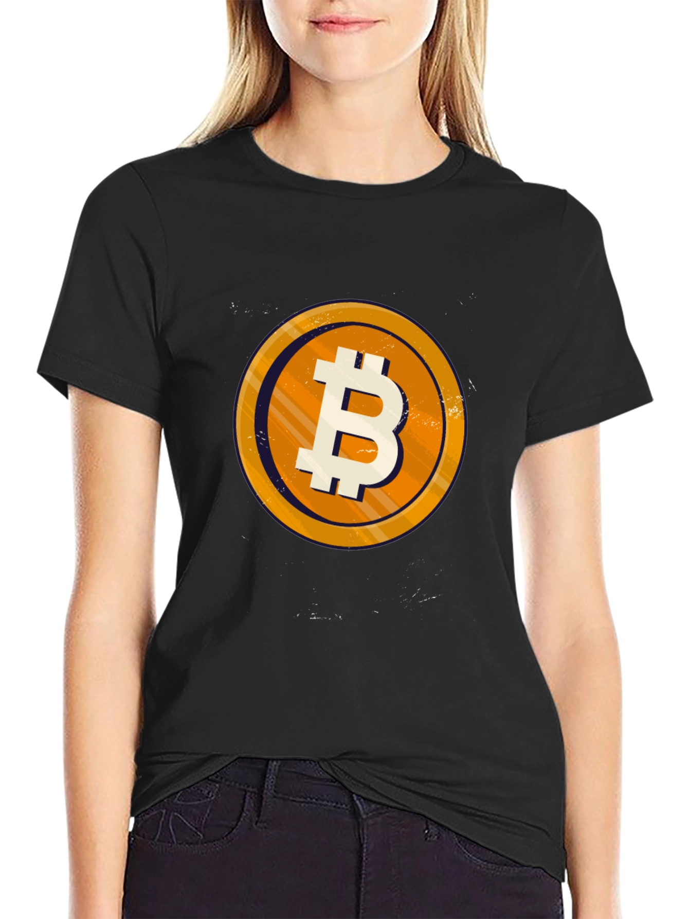 Bitcoin Graphic Tee - Crypto Black T-Shirt