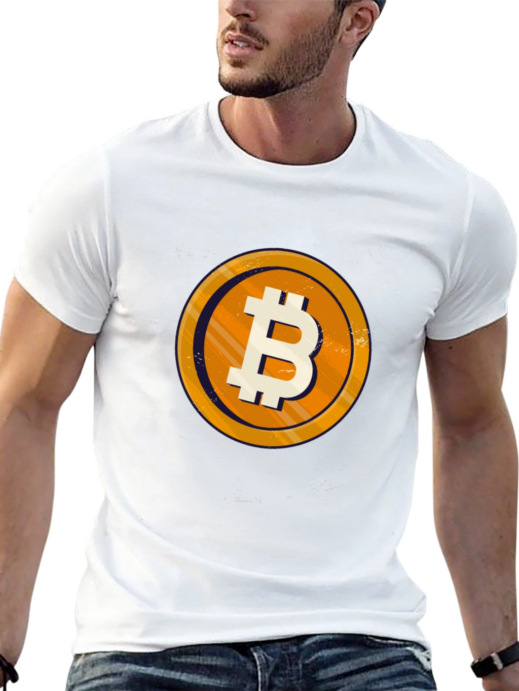 Bitcoin Graphic Tee - Crypto Black T-Shirt