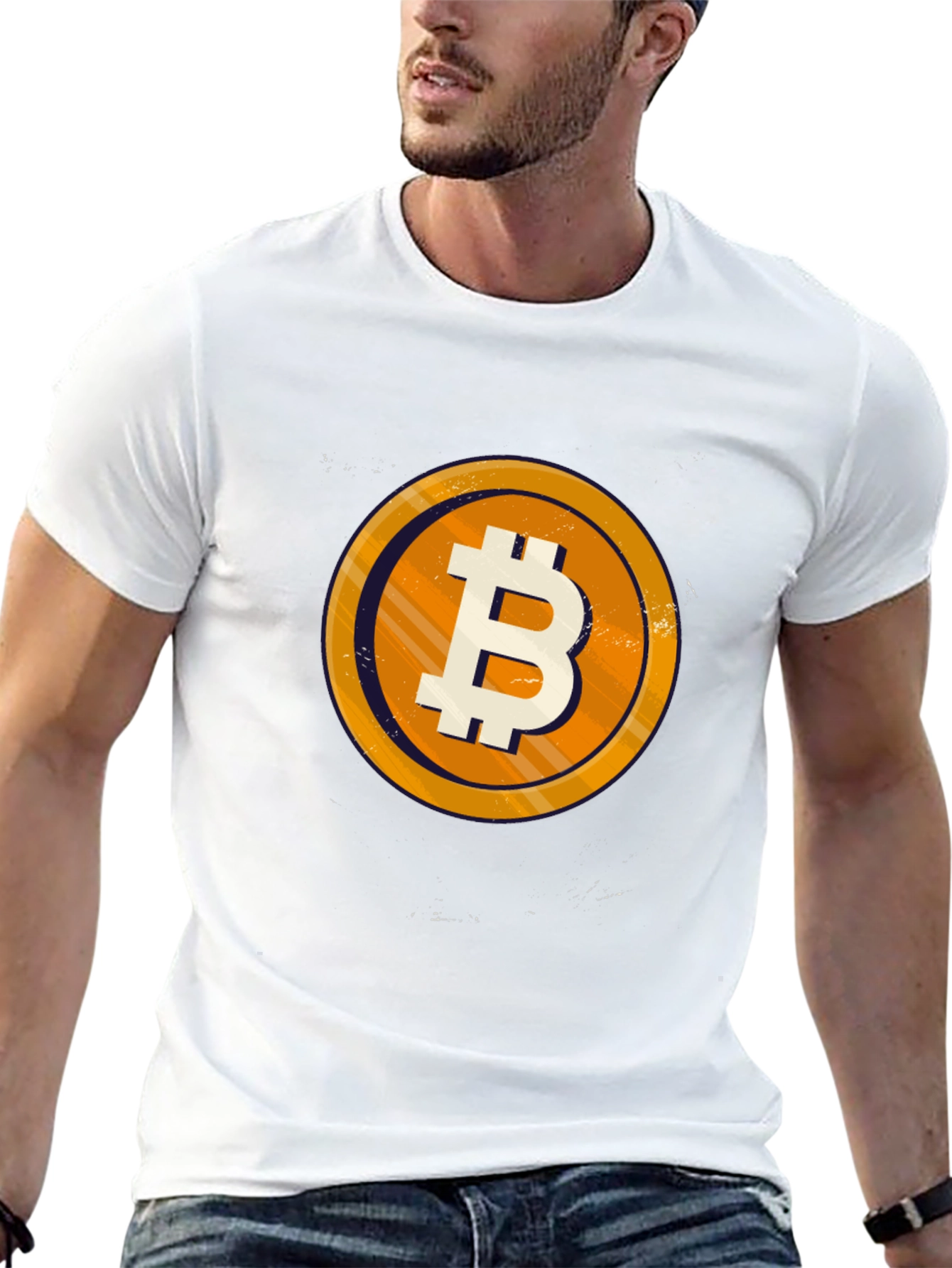 Bitcoin Graphic Tee - Crypto Black T-Shirt