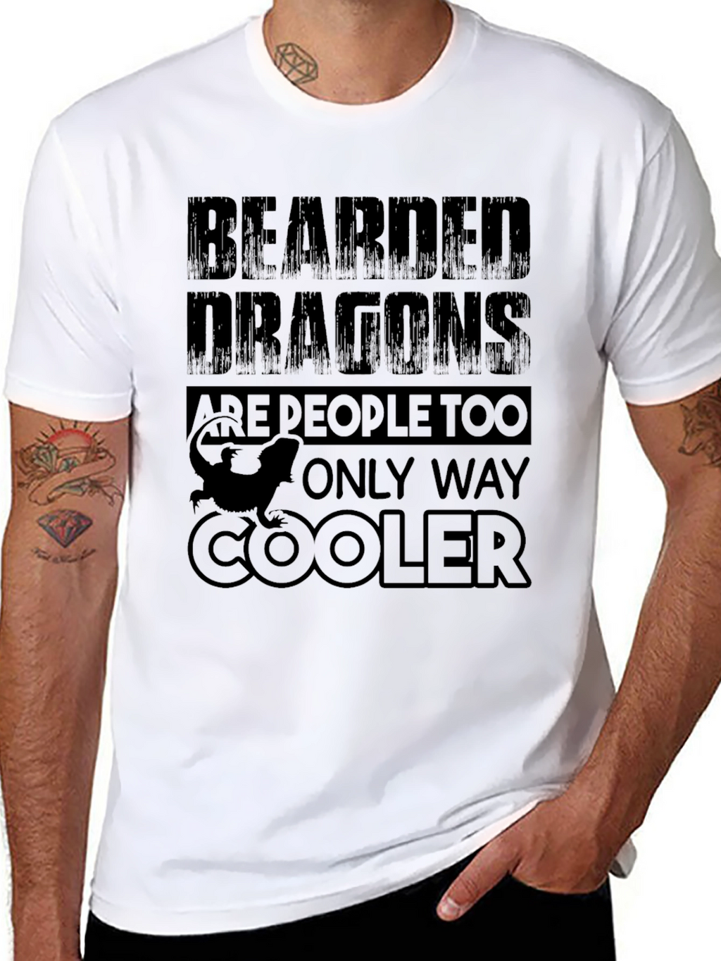 Bearded Dragons T-Shirt: Cool Reptile Lover Tee