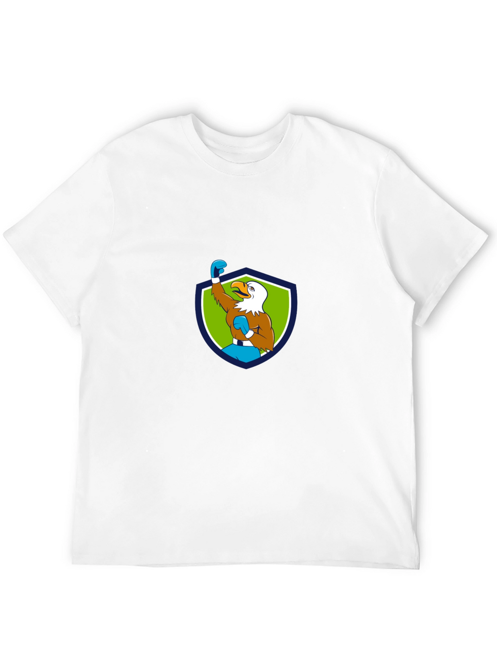 Eagle Boxer Graphic T-Shirt