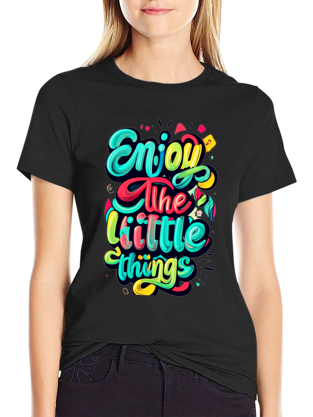 Enjoy the Little Things Graphic T-Shirt