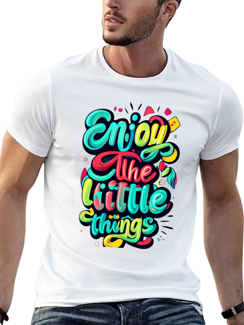 Enjoy the Little Things Graphic T-Shirt