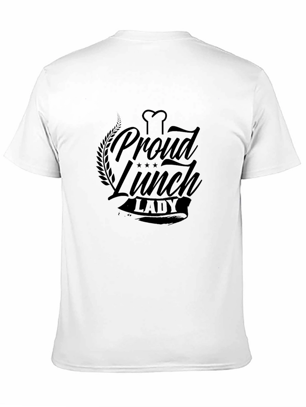 Proud Lunch Lady Black T-Shirt