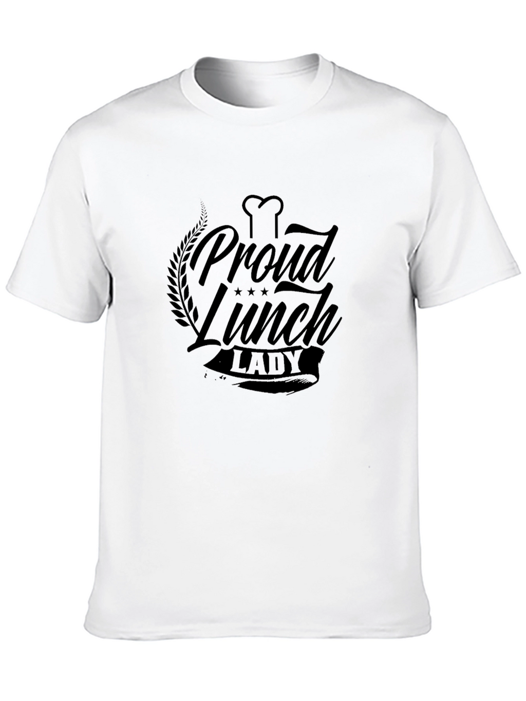 Proud Lunch Lady Black T-Shirt