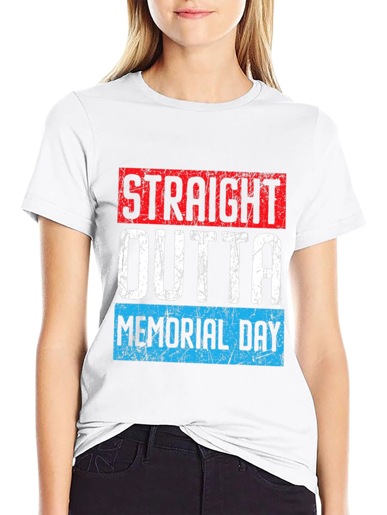 Straight Outta Memorial Day Graphic Tee
