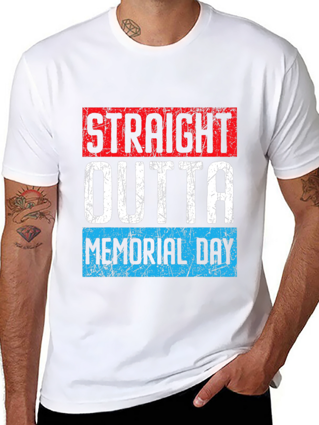 Straight Outta Memorial Day Graphic Tee