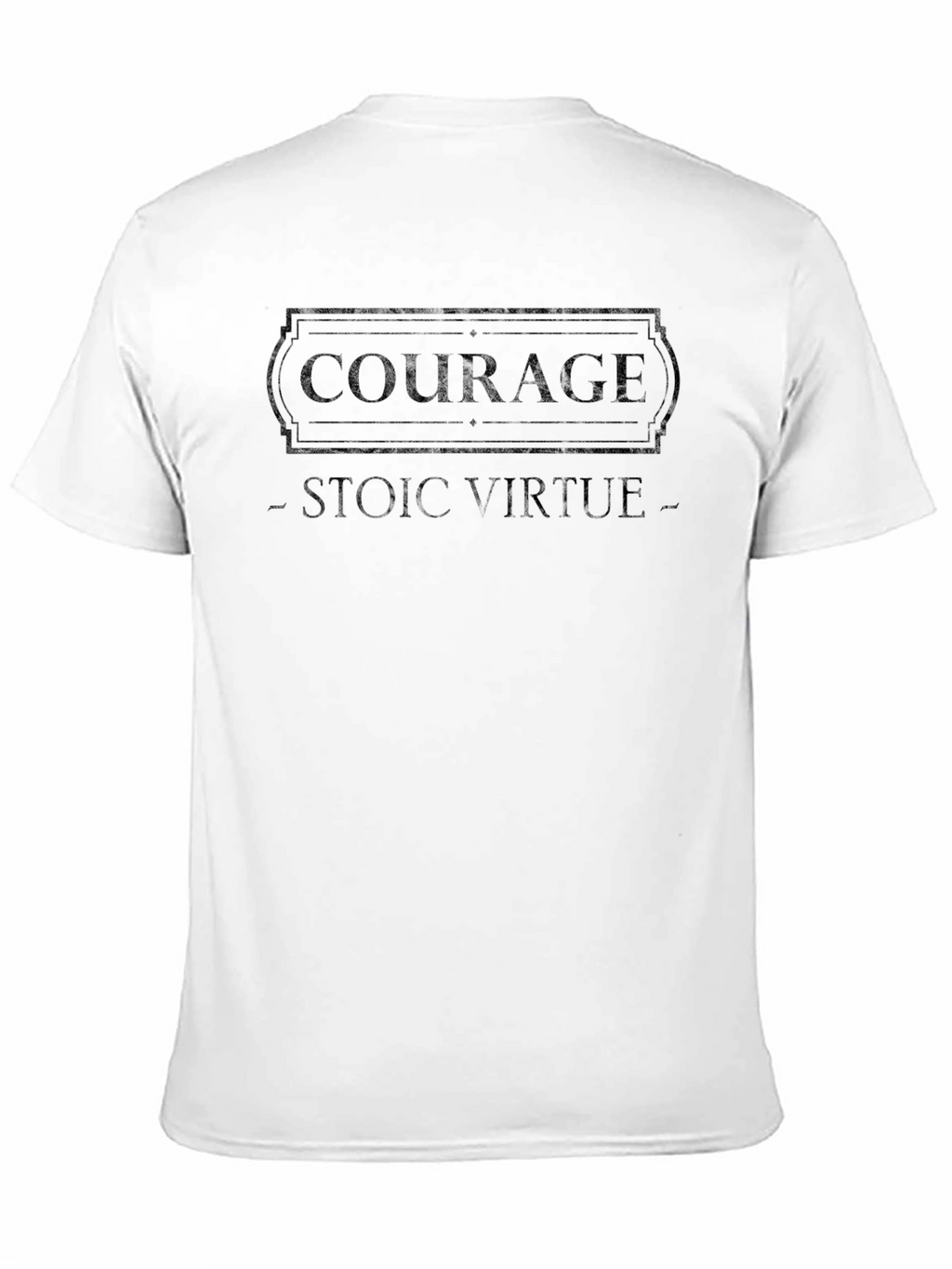 Courage Stoic Virtue Graphic Tee - Unisex T-Shirt