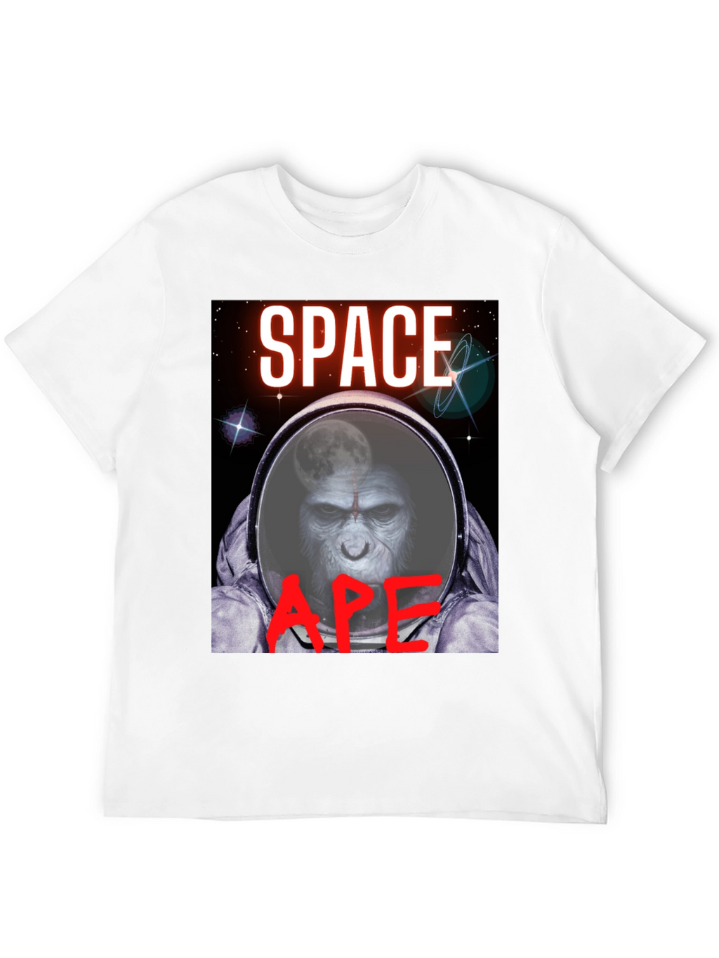 Space Ape T-Shirt - Unique Graphic Tee