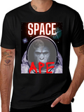 Space Ape T-Shirt - Unique Graphic Tee
