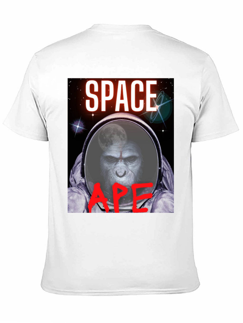 Space Ape T-Shirt - Unique Graphic Tee