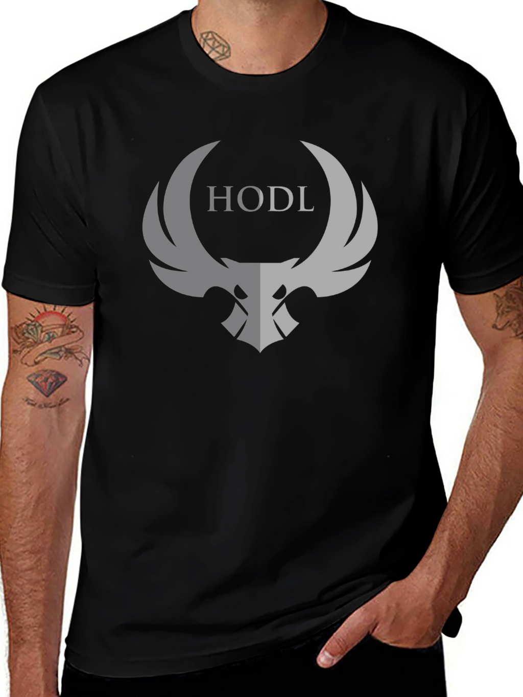 HODL Crypto T-Shirt - Bold Graphic Tee