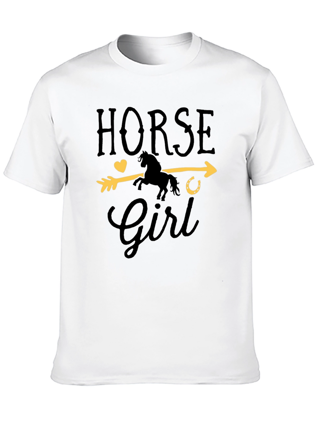 Horse Girl Arrow T-Shirt - Equestrian Style Tee