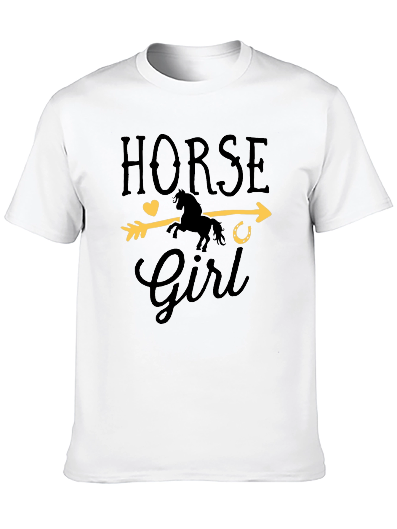 Horse Girl Arrow T-Shirt - Equestrian Style Tee