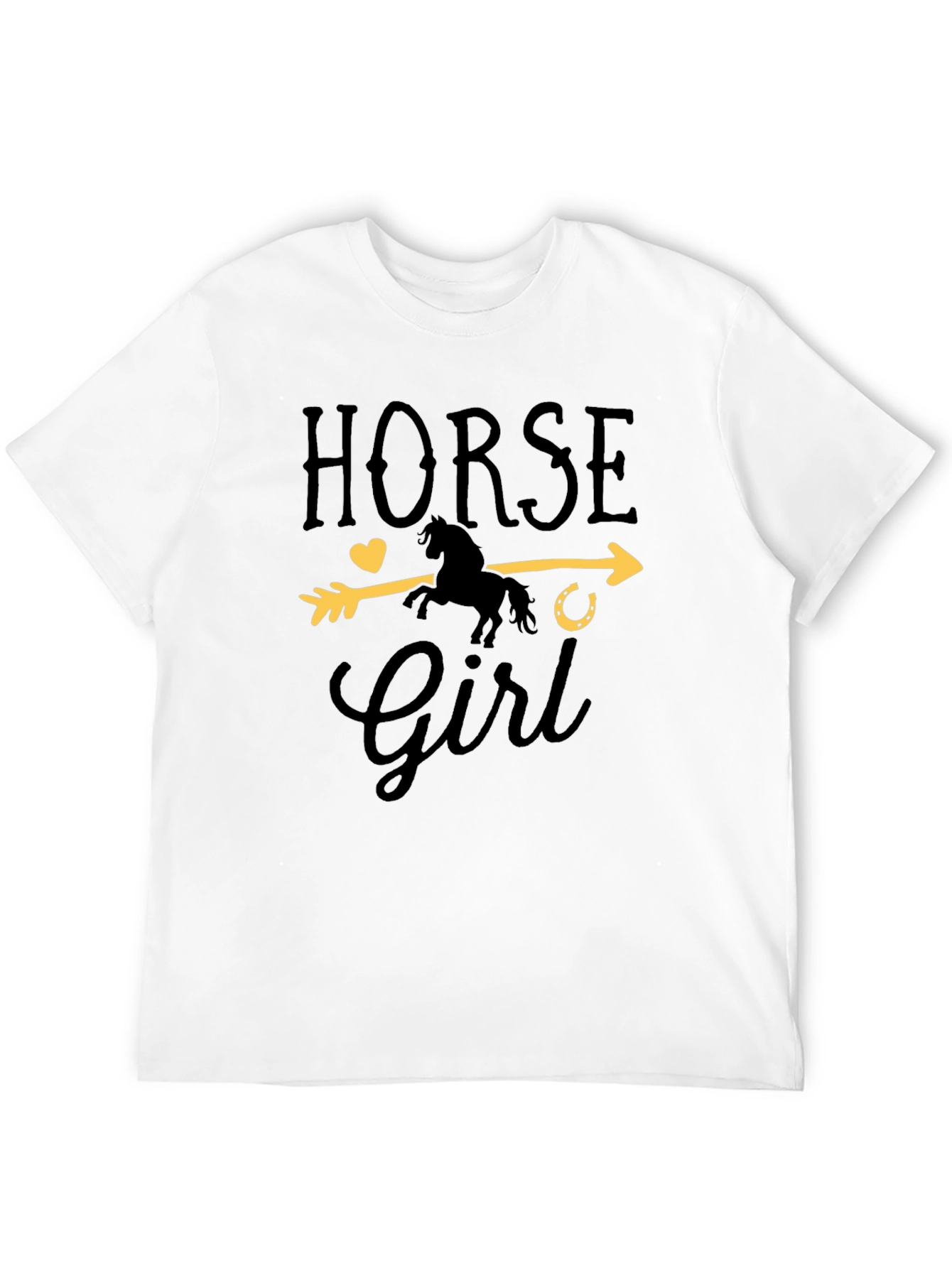 Horse Girl Arrow T-Shirt - Equestrian Style Tee