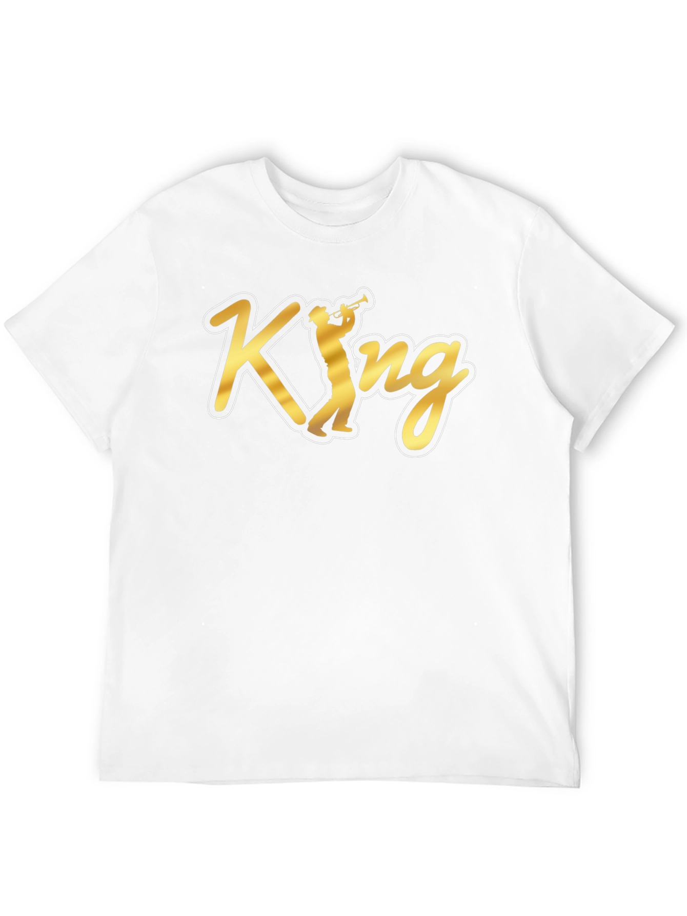 King Trumpet Black T-Shirt