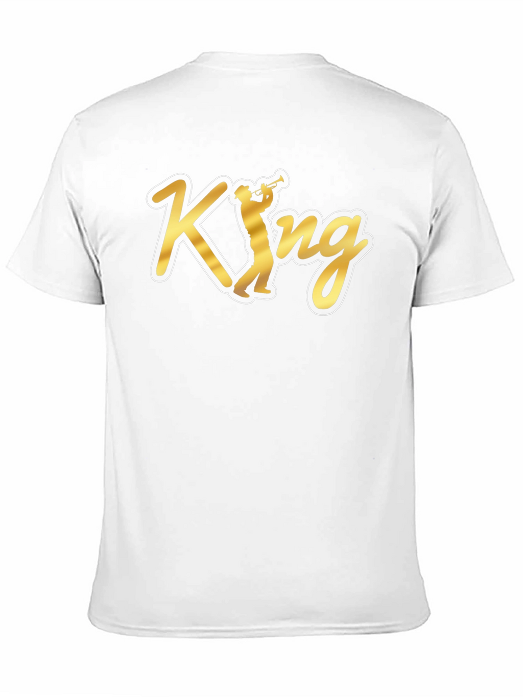 King Trumpet Black T-Shirt
